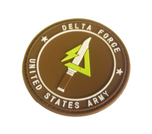Patch en PVC Delta Force US USA Forces spéciales Contre le terrorisme Sauvetage des otages Applique en PVC pour vêtements - Product Image 3