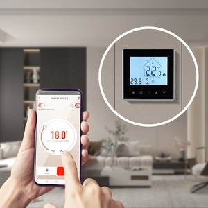 Bộ Điều Nhiệt Wifi Thông Minh Chất Lượng Cao Không Dây Trong Phòng Điện Áp Thấp Cho Hệ Thống Sưởi Ấm Sàn - Product Image 6