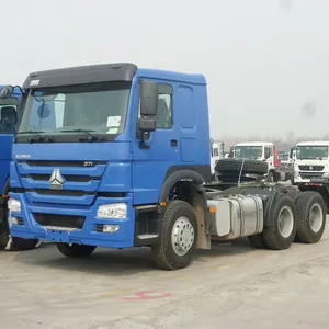 Pasokan Cina 2019 truk traktor atas tinggi Sinotruk Howo 400hp ban roda 6x4 10 truk traktor kepala truk Trailer untuk dijual