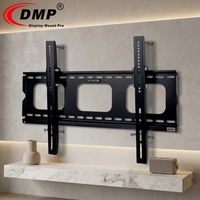 Soporte de Pared para TV LCD LED PLB102M VESA 600x400 de Acero con Inclinación de 12° para TV de 30~65 Pulgadas