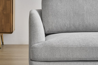 Fauteuil italien minimaliste coussin en velours un siège salle à manger salon meubles salon canapé simple chaises