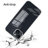 Étui de téléphone portable transparent en TPU souple de 2,0 mm résistant aux chocs pour iPhone pour Samsung Google pour Huawei pour One Plus Infinix