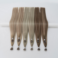 Extensiones de Cabello Luxsea con Anillas Nano, Cabello Humano 100% Virgen Chino de Doble Trama y Puntas Completas, Calidad de Lujo, 20 Pulgadas