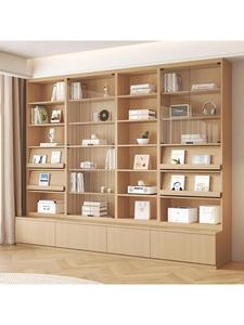 Nhà Văn phòng đồ nội thất tùy chỉnh hiện đại phòng khách thư viện bằng gỗ Kệ sách lưu trữ Tủ thiết kế manufactur Tủ Sách kệ sách - Product Image 2