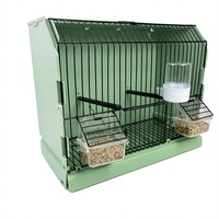 Cage de Luxe Décorative en Plastique pour l'Élevage, Petite Cage à Oiseaux en Fil Métallique, Volière d'Extérieur pour Pinsons et Pigeons