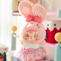 Authentique Samuel Little Rainbow Rabbits Baby Series Blind Box, jouet en peluche mignon et sûr pour bébés, cadeau de collection pour enfants unisexe