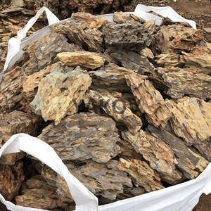 صخور حجر التنين غير المنتظمة للحوض المائي، بني اللون، مستدامة، بأحجام من 10 إلى 50 سم - Product Image 5