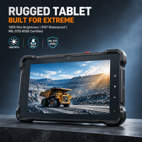 Tablette PC Linux robuste de 10,1 pouces, 1000 nits, lisible en plein soleil, IP67, NXP I.MX 8M, mini-tablette pour gants et utilisation sous la pluie, tablette pour véhicule, pour l'agriculture