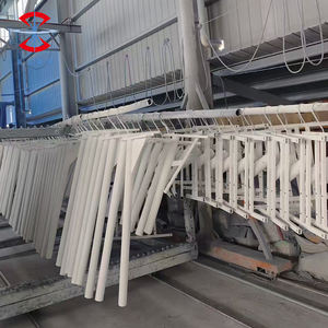 جودة عالية 6 م 7 م 8 م 9 م شمسي مجلفنة معدنية مستعملة لإضاءة الشوارع أعمدة فولاذية مستديرة مدببة مربعة - Product Image 4