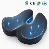 Coussin de siège orthopédique en mousse à mémoire de forme breveté OEM ODM pour soulager la pression, idéal pour les longues sessions de travail, la maison, la voiture et les fauteuils roulants – Confort optimal