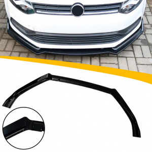 Paraurti Auto Migliorati in Plastica ABS, 3 Pezzi, Splitter Anteriore e Protezione Labbro per VW <span class=keywords><strong>Polo</strong></span> MK5 2011-2018 - Product Image 1