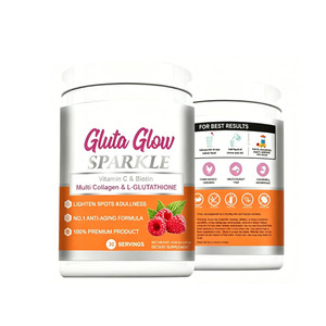 Poudre pour le métabolisme du collagène et le contrôle de la cellulite avec L-Glutathion, Vitamine C et Biotine pour la force des ongles et des cheveux chez l'adulte - Product Image 1