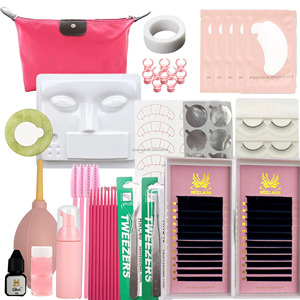 Kits Profesionales de Extensiones de Pestañas Individuales al por Mayor Suministros de Lujo PBT Prémium Kit de Pestañas de Lujo Hecho a Mano con Marca Propia - Product Image 5
