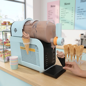 Machine à Slush Maison avec <span class=keywords><strong>5</strong></span> programmes et 6 températures, réversement automatique intelligent du visage de préparation, compresseur silencieux, capacité de 1,8 L - Product Image 1