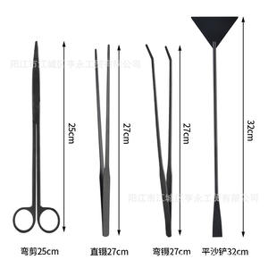 Juego de tijeras para plantas acuáticas de acero inoxidable Yangjiang, herramientas de poda duraderas para el mantenimiento del paisajismo de acuarios - Product Image 3