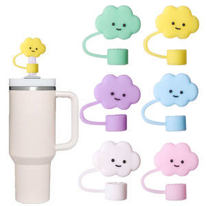 Vendita calda per Stanley 10mm tappo per la polvere carino tazza di ghiaccio in Silicone PVC materiale per bere accessori per tazza di paglia Bar - Product Image 3