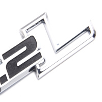 Autocollant de décoration pour camionnette Ford Raptor F150, 6,2 L, étiquette arrière, accessoires de voiture, étiquette de cylindrée, lettre originale