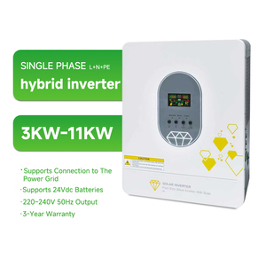 แผงโซลาร์เซลล์แบบออฟกริดไฮบริด 3KW 4KW 5KW 6KW 8KW 10KW 11KW พร้อมชุดอุปกรณ์ครบชุด ระบบพลังงานแสงอาทิตย์ - Product Image 3