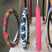 יצרן צבעוני ניילון אופניים צמיג 20 ''26'' 27.5 ''29'' שומן אופני צמיג אופניים חלקי חילוף חשמלי אופני הרי צמיג