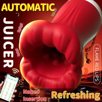 Big Mouth Trainer APP, Machine de masturbation masculine à vibration télécommandée, rechargeable, étanche, jouet sexuel électrique pour hommes, modèle 'Airplane'