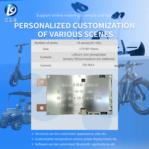 KLS-484 BMS intelligent 3S 6S 12S 18S, charge/décharge maximale de 150A, communication RS485/CAN/BT, pour <span class=keywords><strong>moto</strong></span> électrique/vélo électrique/ESS - Product Image 4