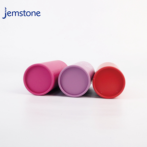 Tube cylindrique en papier écologique avec estampage à chaud argenté, impression UV et logo personnalisé pour emballage cosmétique - Product Image 6
