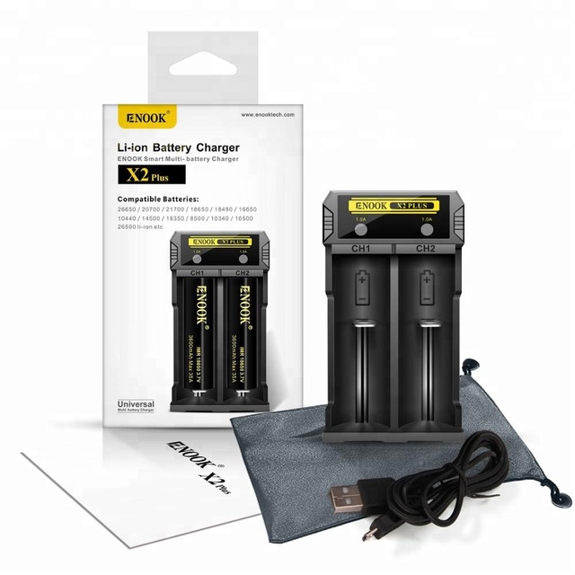 On Stock! Enook X2 Plus USB Battery Charger, Good Charger
