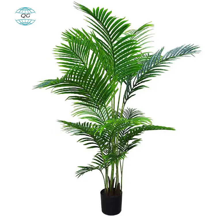 Artificial Plants Large Plastic Palm Tree UV Resistant for Indoor and Outdoor Decoration