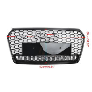 <span class=keywords><strong>Prix</strong></span> usine <span class=keywords><strong>Audi</strong></span> 4G A7 <span class=keywords><strong>S7</strong></span> Facelift Noir Brillant Grille En Nid D'abeille Style RS7 Grille De Pare-chocs Avant pour <span class=keywords><strong>Audi</strong></span> A7 <span class=keywords><strong>S7</strong></span> 2016 2017 2018 - Product Image 3