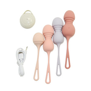 4 in1 Silicone Vagina esercizi telecomando vibratore uovo <span class=keywords><strong>Ben</strong></span> <span class=keywords><strong>Wa</strong></span> palla vibratore giocattoli sessuali per donna Kegel palle - Product Image 4