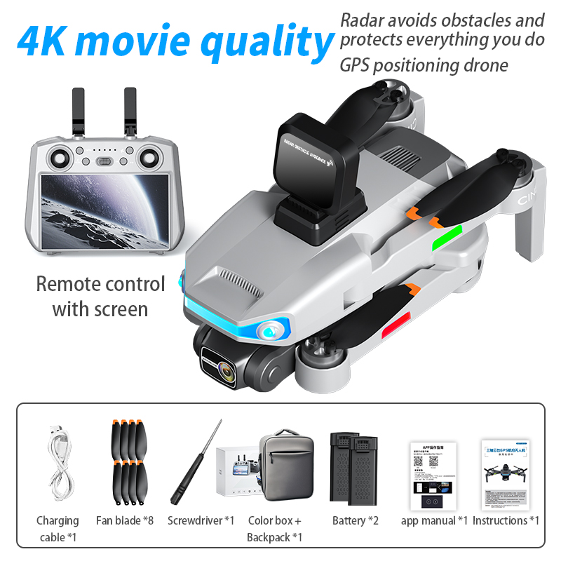 Gray Obstacle Avoidance Batteries*2