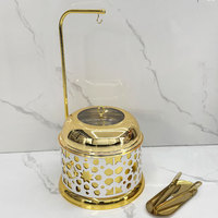 Neueste Edelstahl Lebensmittel Heizung Chafer Chafing Dish Buffet Set Hängende Food Warmer Ausrüstung Gold Chafing Dishes