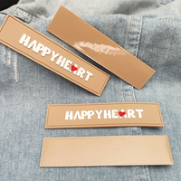 Étiquettes en silicone personnalisées à transfert thermique, patchs en PVC souple 3D personnalisés, logos de marque personnalisés pour vêtements, vestes