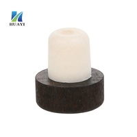 Bouchons en bois de noyer sur mesure avec logo gravé personnalisé, bouchons de bouteille non rechargeables, bouchon hermétique de qualité alimentaire en forme de T pour whisky