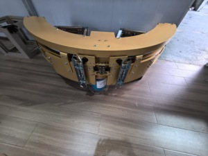 होटल और विला उपयोग राउंड डिजाइन के लिए धातु निर्माण के साथ उच्च गुणवत्ता वाले आधुनिक लिफ्ट डोर ऑपरेटर मोटर - Product Image 1