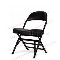 Chaise pliante de haute qualité Portable en métal Sports Basketball VIP Chaise pliante