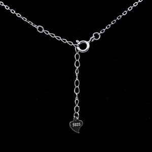 Collier semi-monté en argent <span class=keywords><strong>sterling</strong></span> 4*5 + 5*7mm Support vide de griffes vierges S925 Base sans pierre centrale pour incrustation de bricolage - Product Image 6