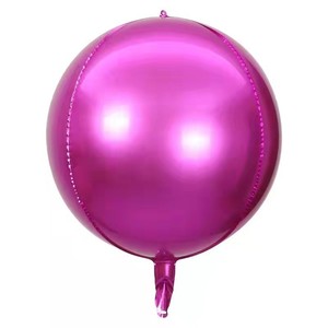 Globos de papel de helio 3D Mylar, arcoíris, plata, oro, rosa, personalizados - Product Image 3