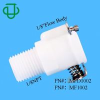 Adaptateur fileté 1/8 "NPT Insert mâle Connecteur rapide Raccords à déconnexion rapide Connecteur en plastique fileté