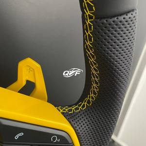 Volant en cuir semi-perforé <span class=keywords><strong>S</strong></span>-<span class=keywords><strong>Line</strong></span> pour <span class=keywords><strong>Audi</strong></span> TT A3 A4 B8 A5 A6 C6 C7 A7 R8 RS RS3 RS4 RS5 S3 S4 S5 B9 RS6 RS7 <span class=keywords><strong>Q3</strong></span> Q5 Q7 - Product Image 4