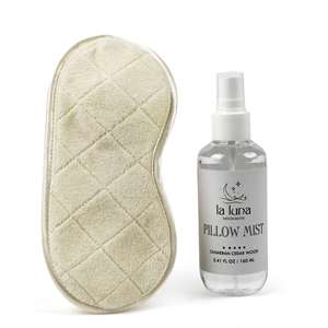 Etiqueta privada Natural Relax Sleep Pillow Spray Aromaterapia Almohada Mist Gift Set con antifaz - Product Image 4