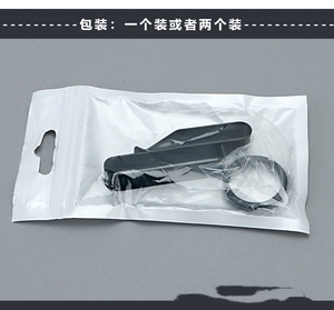 In acciaio inossidabile cintura di sicurezza in vita portachiavi da uomo con Clip chiave staccabile portachiavi in metallo per impieghi pesanti portachiavi con 2 portachiavi - Product Image 2