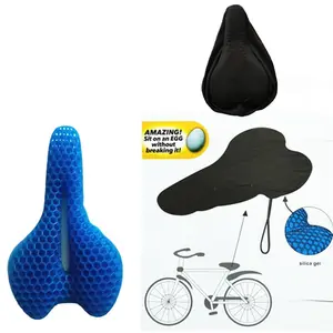 2022 мягкая крутая и дышащая сотовая подушка для велосипедного седла, гелевая Подушка для велосипедного сиденья, гелевая Подушка для сиденья