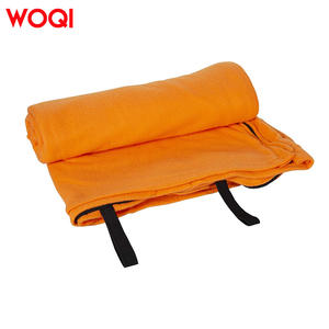 Forro para saco de dormir Woqi de 200x75 cm, forro polar naranja, ligero, para acampar, hacer senderismo, viajar y mochilear. - Product Image 4