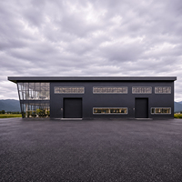 Elegante Edificio Comercial de Acero de Varios Pisos para Espacio de Oficinas Profesionales y Almacén Industrial 4S