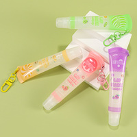2025 S.f.r Kleur Aangepaste Label Groothandel 4 Kleuren Fruit Smaak Langdurig Hydraterende Lip Jelly Masker Sprankelende Lipgloss