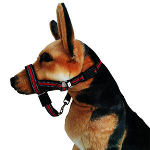 Kalung Kepala Anjing dari Nilon Reflektif, Harness Wajah Anjing yang Lembut, Menghentikan Tarikan dan Tersedak pada Hewan Peliharaan, Halter Kepala Anjing yang Stylish Tanpa Tarikan - Product Image 2