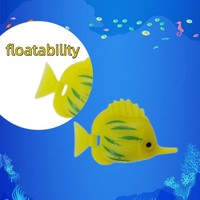 10 pièces Aquarium poisson ornement en plastique poisson artificiel petite Simulation faux poisson flottant paysage
