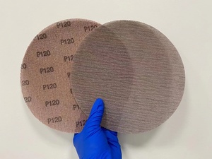 Disque de ponçage en maille de haute qualité 225 mm 150 mm, disque de ponçage rond en maille, papier abrasif en maille pour le polissage du bois - Product Image 1