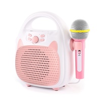 Microphone sans fil pour enfants, haut-parleur karaoké pour téléphone portable, haute qualité sonore, réponse en fréquence 60Hz-15KHz, 85dB
